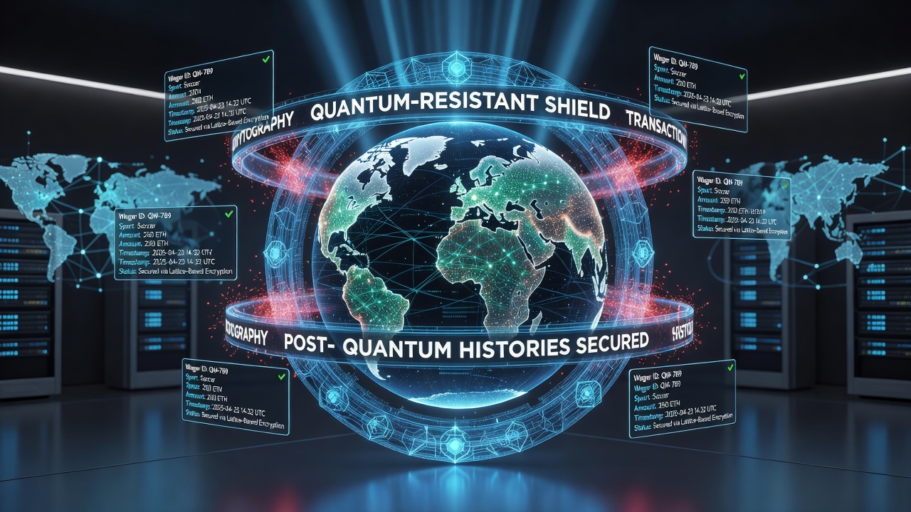 Diagram showing encrypted transaction pathways in international sports betting networks